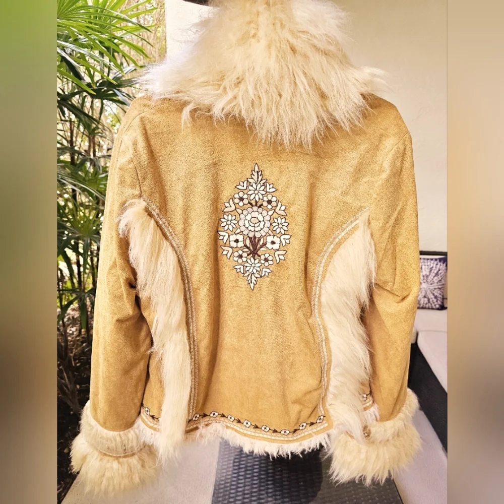 Spell and the Gypsy Joplin Cropped Jacket in Hazelnut (New with tags!) - Picture 15 of 16